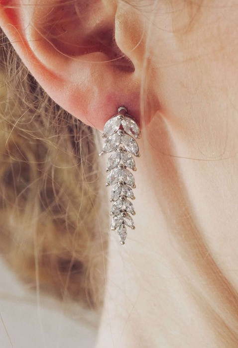 delikatne kolczyki srebrne listki.jpg