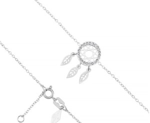 srebrna bransoletka ze stali lapacz snow.jpg