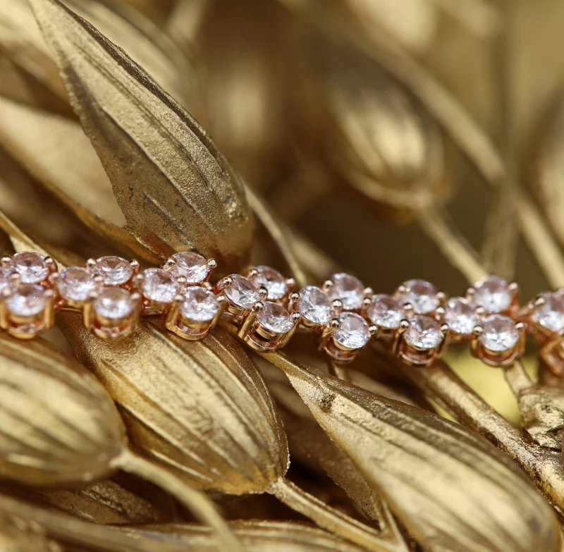 delikatna bransoletka slubna rozowe zloto rose gold.JPG