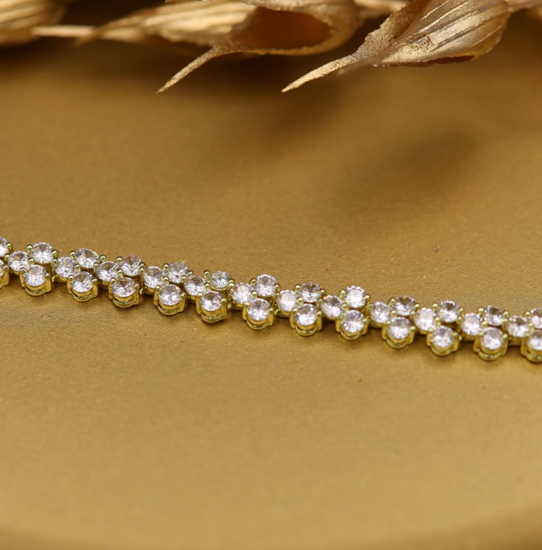 zlota bransoletka slubna cyrkonie.JPG