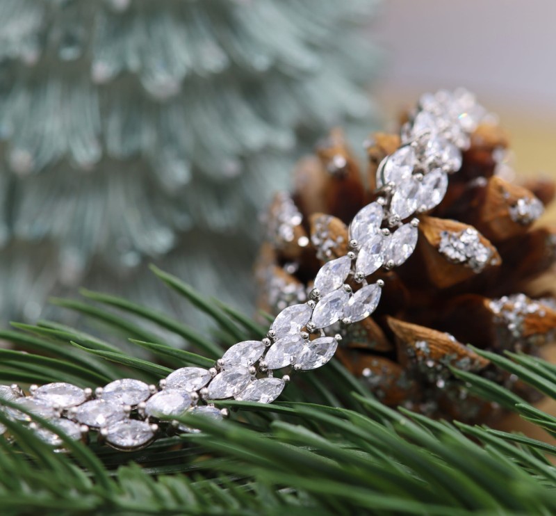 srebrna bransoletka slubna z cyrkoniami.JPG