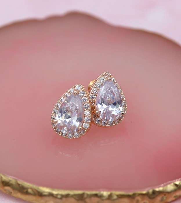 delikatne kolczyki slub rose gold.JPG