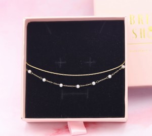 zlota podwojna bransoletka ze stali.JPG