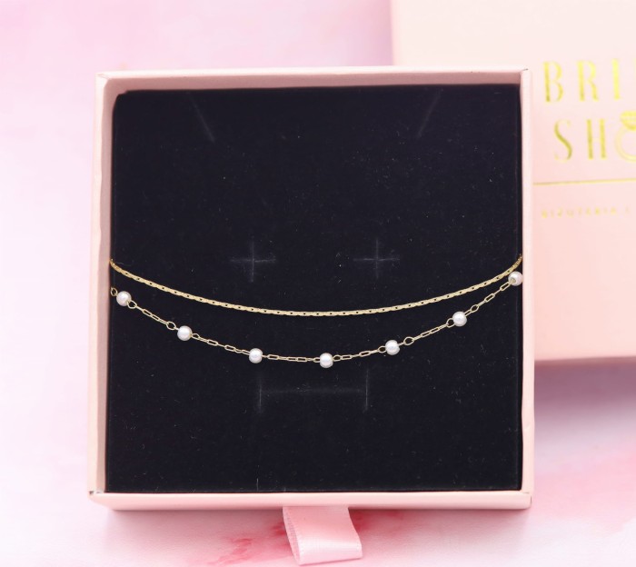 zlota podwojna bransoletka ze stali.JPG