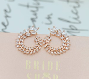 delikatne kolczyki slubne rose gold cyrkonie.JPG