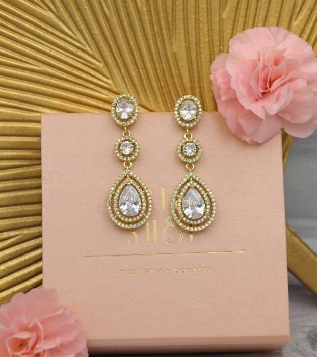 zlote kolczyki slubne cyrkonie.JPG