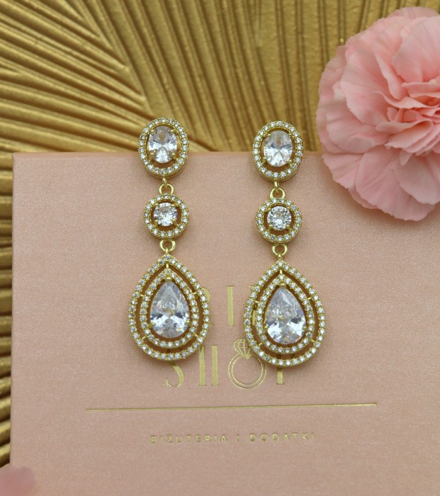 kolczyki slubne zlote cyrkonie.JPG