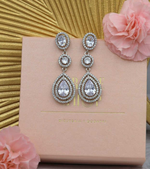 srebrne kolczyki slubne z cyrkoniami.JPG