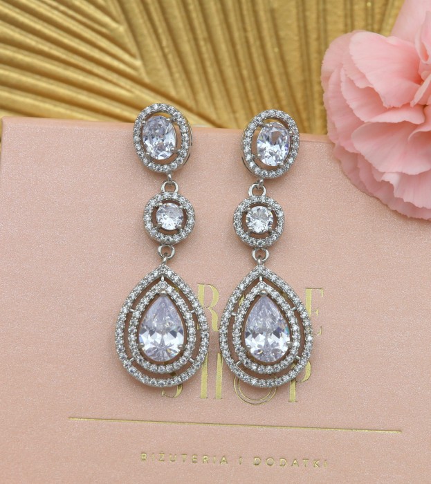 eleganckie kolczyki srebrne cyrkonie.JPG