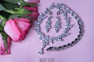 Komplet bizuterii slubnej wieczorowej brideshop